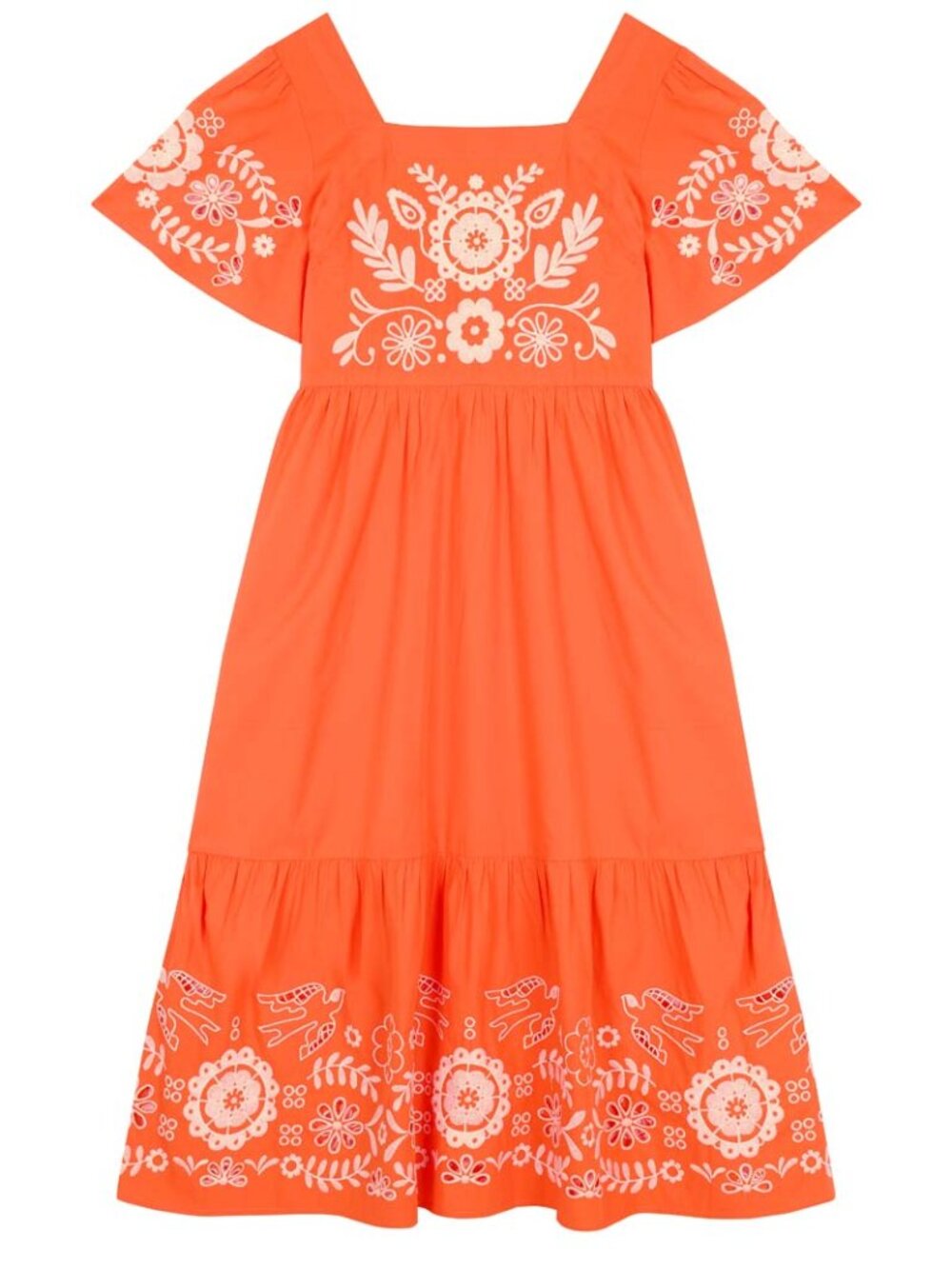 Gently Used Joanie Clothing Embroidered ALICE Summer Dress! Size US 22!